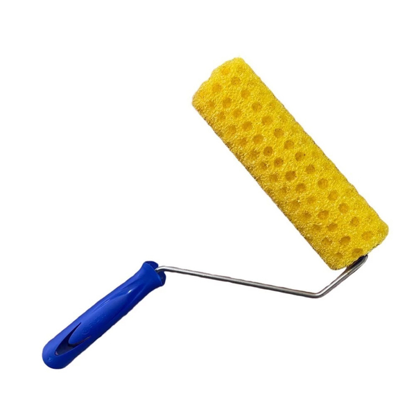 Rolo Pintura Espuma Textura Chapisco C/ Cabo 23cm Tigre