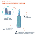 Rolo Removedor De Pelos Para Pet - Oikos Animal Azul U