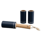 Rolo Tira Pelos Reutilizável Com Cabo De Bambu E 2 Refil Extra