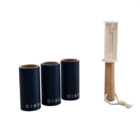 Rolo Tira Pelos Reutilizável Com Cabo De Bambu E 2 Refil Extra