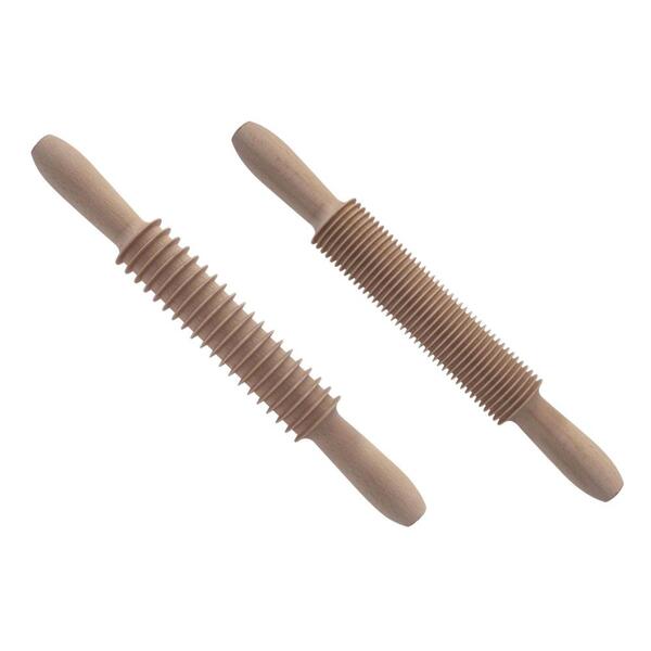 Rolos Cortador De Madeira 32cm Fettuccine E Spaghetti - Eppic