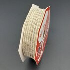 Rolos Fita De Juta Bege Decoração Natalina 10mm 20m Kit 8pçs