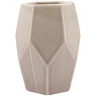 Rook Vaso Decorativo Enfeite 14x10x10cm Cerâmica Bege