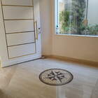 Rosa Dos Ventos Em Mosaico Para Piso - 120cm