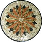 Rosa Dos Ventos Em Mosaico Rosa Do Engenho - 130cm