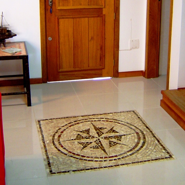 Rosa Dos Ventos Para O Hall De Entrada - 60 Cm