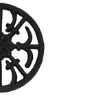 Rosácea Decoração Ferro Fundido Margarida Grade Portão 22cm