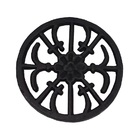 Rosácea Decoração Ferro Fundido Margarida Grade Portão 22cm