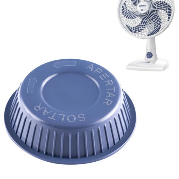 Rosca Com Porca Trava Da Hélice Para Ventilador Mondial Azul