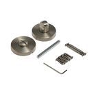 Roseta para Porta Aço Níquel Escovado Sara Inspire