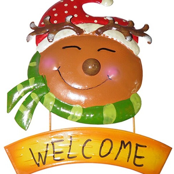 Rosto Rena Natal Decoracao Natalino Kit Com 3 Unidades