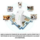 Roteador Repetidor De Sinal Wireless-n Wi-fi Expansor 600 Mbps