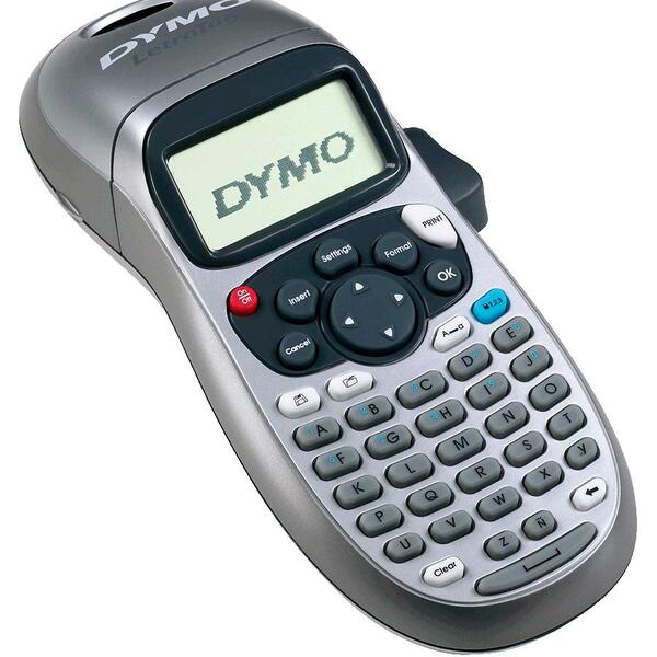 Rotulador Eletrônico Dymo Letratag Prata - 100h