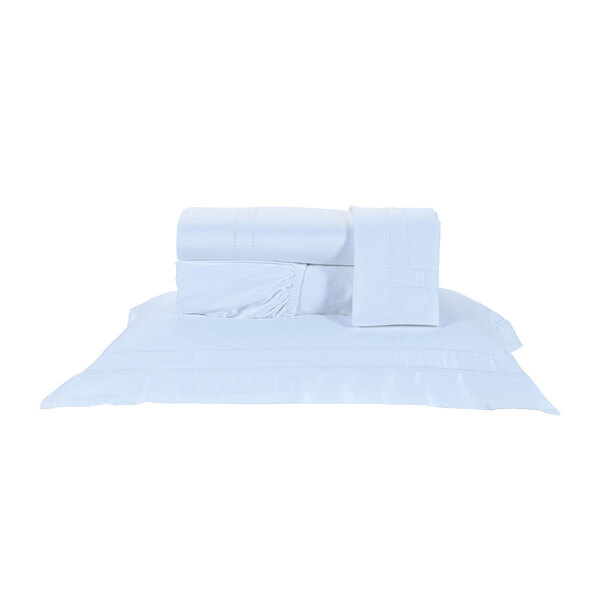 Roupa De Cama Queen Size Branco 400 Fios Egípcio 100% Algodão