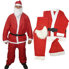 Roupa Papai Noel Completa Luxo 5 Peças Natal Natalino Fantasi