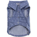 Roupa para Cachorro Colete de Sarja Unissex Roupas Grife Pet