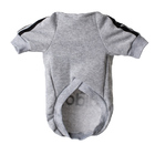 Roupa Para Cachorro Moletom Com Capuz Cinza - Tam. M