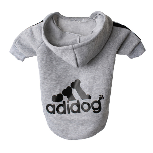 gray dog moletom com capuz