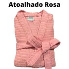 Roupão De Banho Adulto Unisex 4008 Rosa G