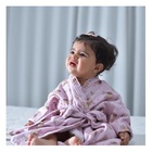 Roupao De Banho Bebe Infantil 100% Algodão Turma Da Monica -