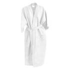 Roupão De Banho Branco M Luxo Atoalhado 100% Algodão Feminino