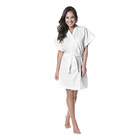 Roupão De Banho Curto Para Piscina Havai M Branco Lepper