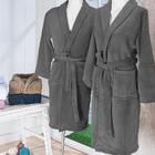 Roupão De Banho Microfibra Masculino M Camesa Azul Marinho