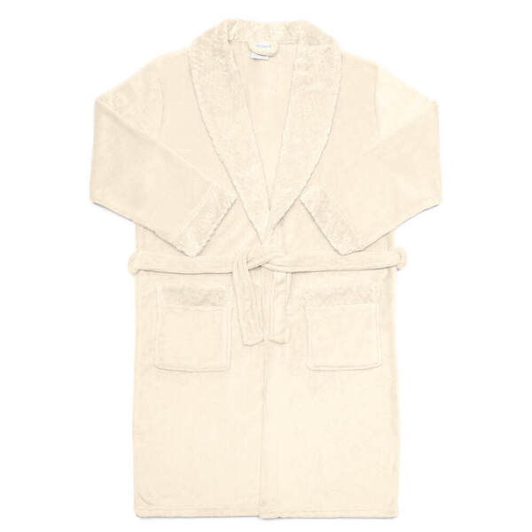 Roupão De Microfibra Flannel Manga Longa Adulto Tamanho P Lov