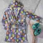 Roupão De Microfibra Infantil C/ Capuz P Sortido Bene Casa