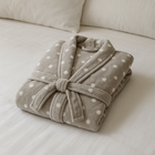 Roupão De Plush Peluciado Toque De Seda Vintage G - Kacyumara