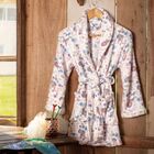 Roupão Dreams  M Infantil Floral Sereia Appel