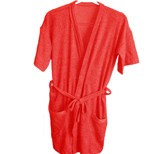 Roupão Infantil De Plush - Deminas-vermelho-g - 8 A 10 Anos