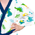 Roupão Infantil Felpudo Dinossauros Lepper Unica P