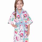 Roupão Infantil Felpudo Lepper Azul Pp