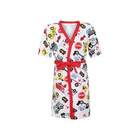 Roupão Infantil Felpudo Quimono Truck Lepper Branco P