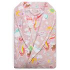 Roupão Infantil Microfibra Estampado Camesa Rosa G