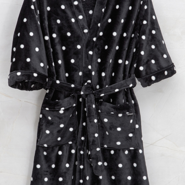 Roupão Kacyumara Vintage Preto - P