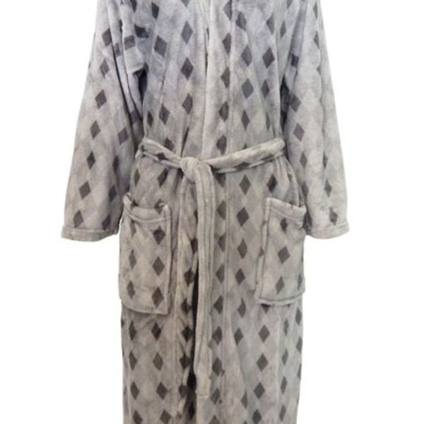 Roupão London Tamanho M Adulto Cinza Appel