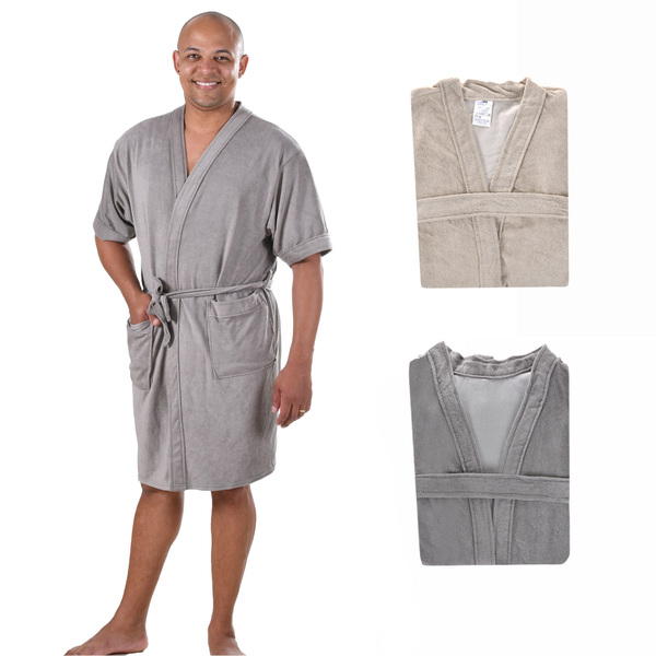 Roupão Malha Felpudo Masculino Tamanho G Bene Casa