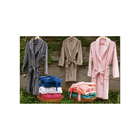 Roupão Microfibra Camesa Unissex Inverno Frio Original Azul M