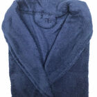 Roupão Microfibra Corttex Unissex Adulto Tam M Azul Marinho