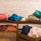 Roupão Microfibra Feminino Camesa Vermelho Gg