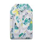 Roupão Microfibra Infantil G Camesa Dinossauros 12 A 14 Anos