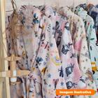 Roupão Microfibra Infantil P Camesa Trenzinho 4 A 6 Anos