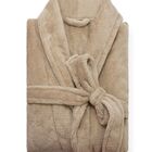 Roupão Microfibra Masculino Camesa Bege P