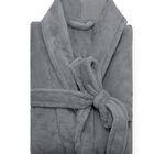 Roupão Microfibra Masculino Camesa Cinza P