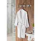 Roupão Microfibra Toque De Seda M Branco Niazitex