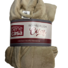 Roupão Plush Colors Com Bolso Gola Xale