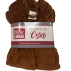 Roupão Plush Colors Com Bolso Gola Xale