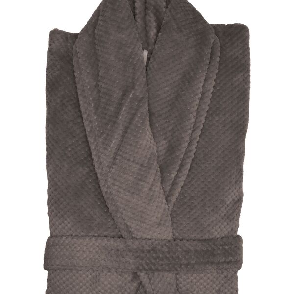 Roupão Plush Jacquard Premium La Dotta Bege M